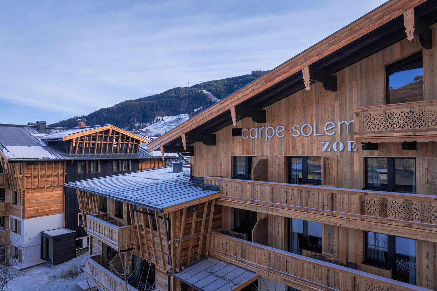 Holzhandel Erhardt - Projekt Carpe Solem in Kaprun
